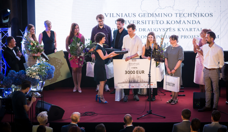 Projekto „Išmanusis miestas“ renginyje – 1-oji vieta VGTU komandai už geriausią urbanistinę koncepciją  